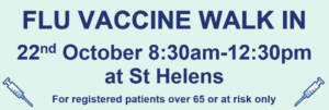 Flu Vaccine October 2026